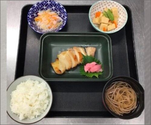 アスモフードサービスの食事の画像